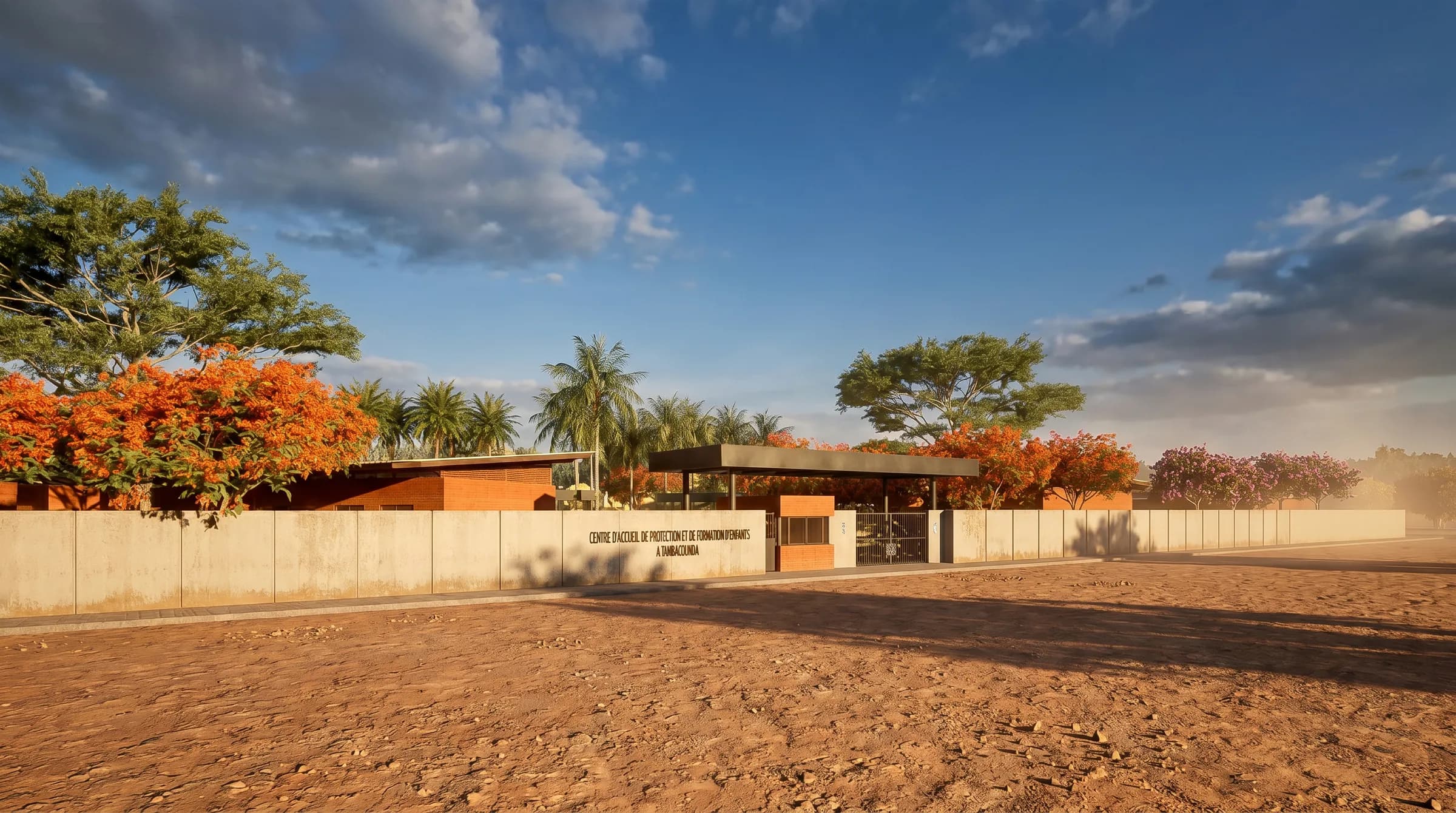 Orphan Reception Center - Football Campus — 1